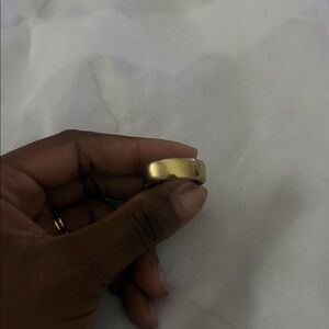 Gold oura ring